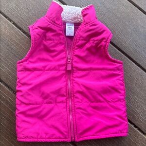 Carter's Fuchsia Puffer Vest
